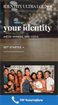 Mobile Screenshot of identityultralounge.com